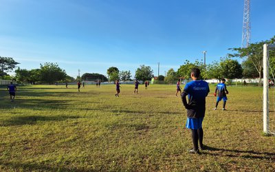 Treino do time Sub-20