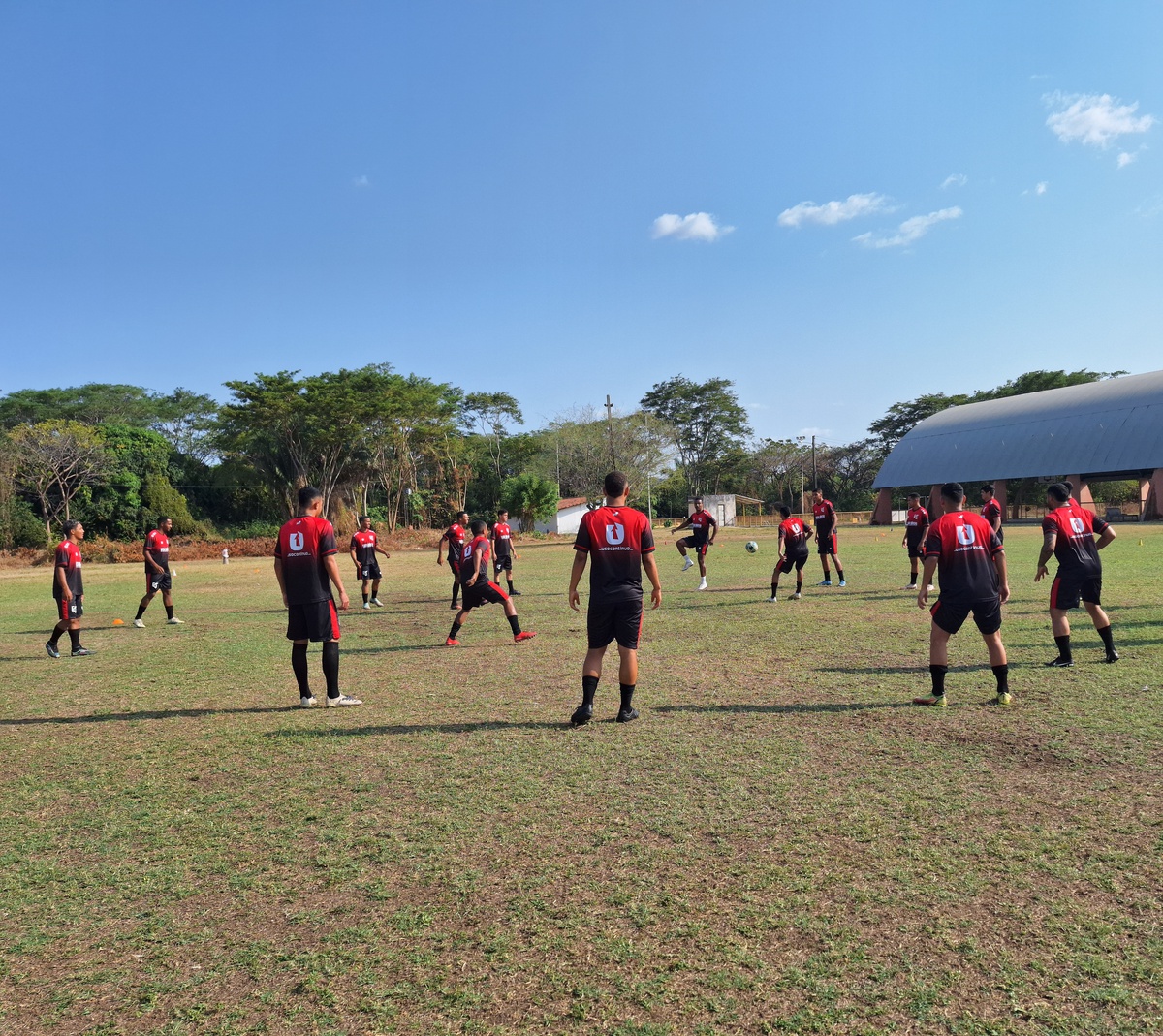 Treino Série B 14/08 - UFPI